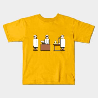 Three Scientists Kids T-Shirt
